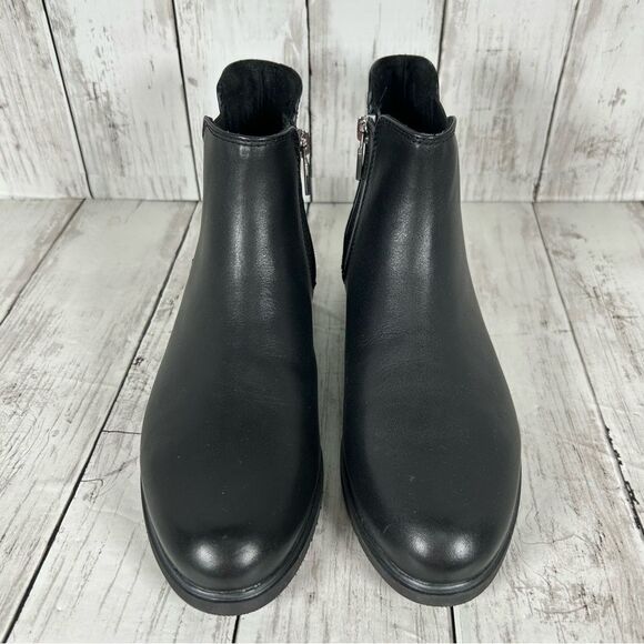Munro Leighton Buttery Black Leather Chelsea Boot 9N NEW - Picture 3 of 7